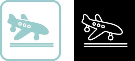 Flight Landing Vector Icon