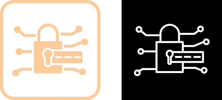 icono de vector de bloqueo de contraseña