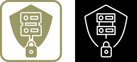 Secure Server Vector Icon