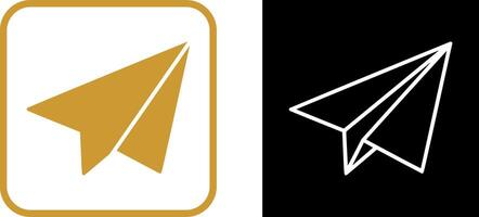 Paper Plane Vector Icon