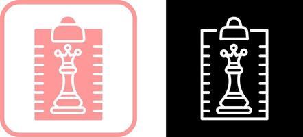 Clipboard Chess Vector Icon