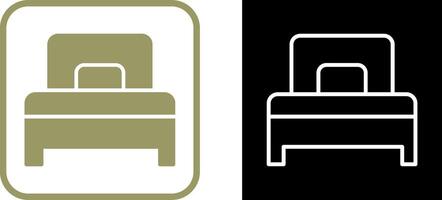 Single Bed Vector Icon