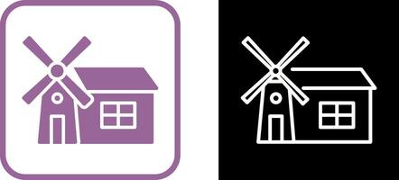 Windmill Vector Icon