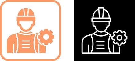 Industry Worker Vector Icon