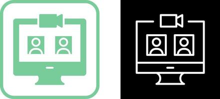 Video Call Vector Icon