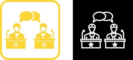 Debate Vector Icon