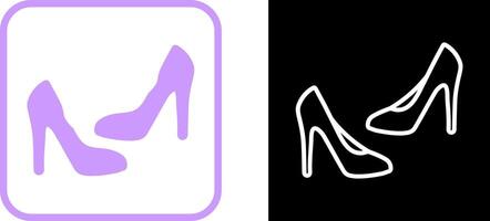 icono de vector de tacones