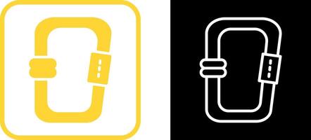 Carabiner Vector Icon