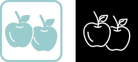 icono de vector de manzana