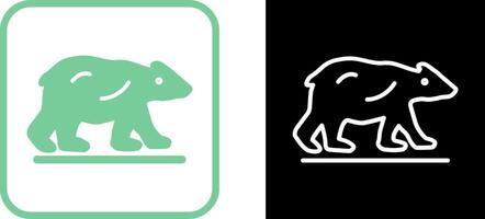 Polar Bear Vector Icon