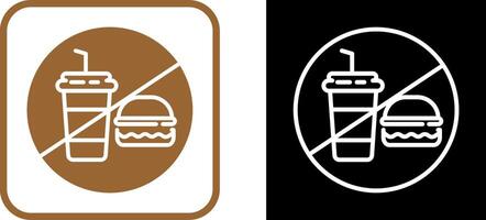 No Food Vector Icon