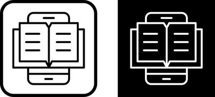 E Book Vector Icon