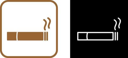 icono de vector de cigarrillo