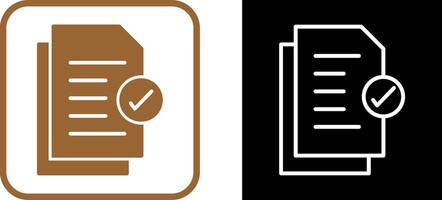 Report List Vector Icon