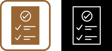 Check Up List Vector Icon