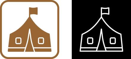 Tent Vector Icon