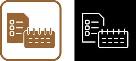 icono de vector de tareas