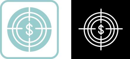 Economic Target Vector Icon