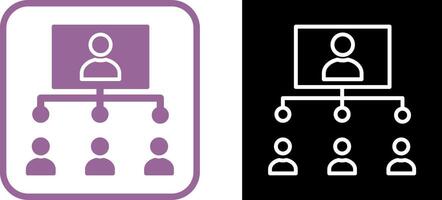 Business Structure Vector Icon