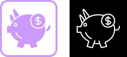 Piggy Saving Vector Icon