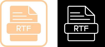 RTF Vector Icon