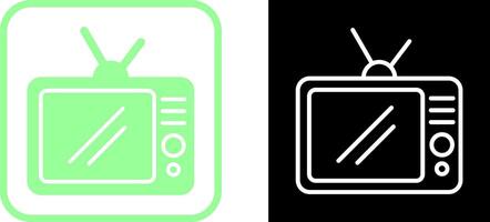 TV Set Vector Icon