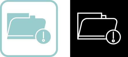 Vulnerable Folder Vector Icon