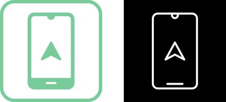 Mobile GPS Vector Icon