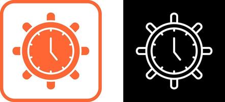 Time Settings Vector Icon