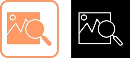Image Search Vector Icon