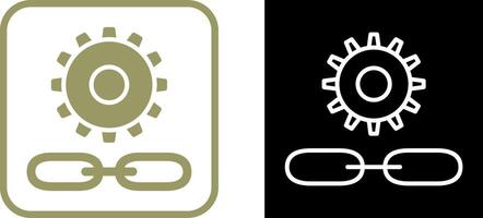 enlace mejoramiento vector icono