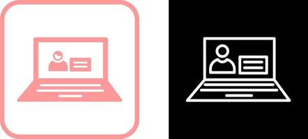 Online Study Vector Icon