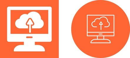 Cloud Backup Vector Icon