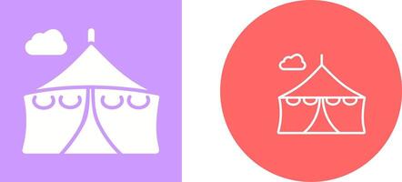 Tent Vector Icon