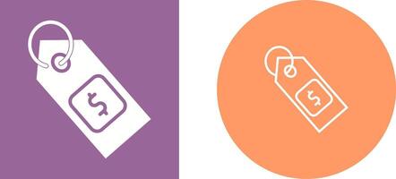 Dollar Tag Vector Icon