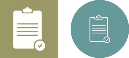 Registered Document Vector Icon