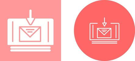 Mail Download Vector Icon
