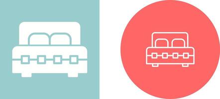 Double Bed I Vector Icon