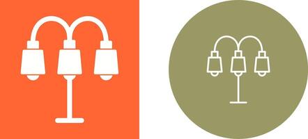 Lamp with stand Vector Icon