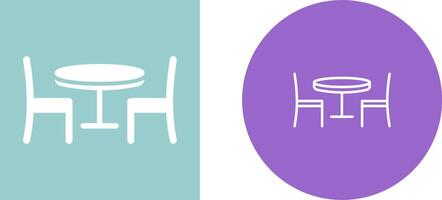 Dining Table Vector Icon