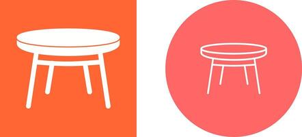 Small Table Vector Icon