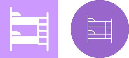 Bunk bed Vector Icon