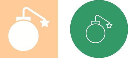 Exploding Cannon Ball Vector Icon