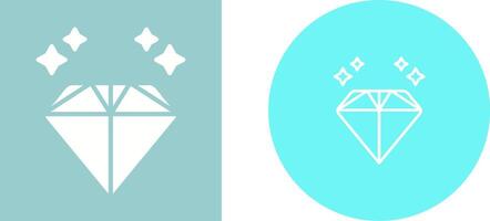 icono de vector de diamante