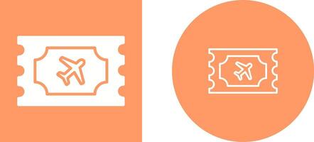 Plane Tickets Vector Icon