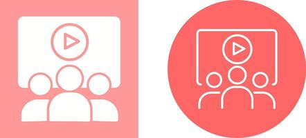 Online Course Vector Icon