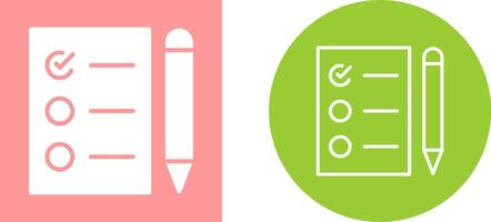 Task List Vector Icon