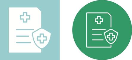 Health Insurance Vector Icon