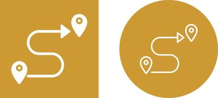 Route Vector Icon