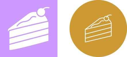 Cake Slice Vector Icon